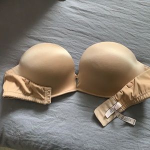 Victoria’s Secret Push Up Strapless Bra